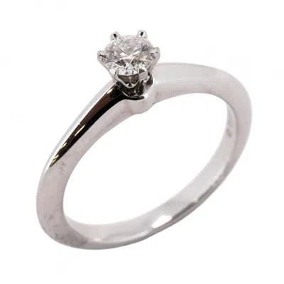 Pre-owned Tiffany & Co Platinum 950 Band Ring () In Multi