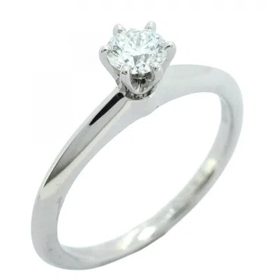 Pre-owned Tiffany & Co Platinum 950 Band Ring () In Multi