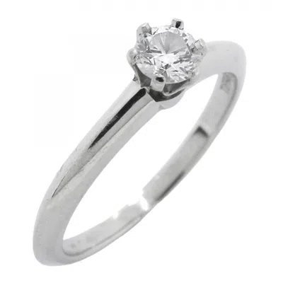 Pre-owned Tiffany & Co Platinum 950 Band Ring () In Multi