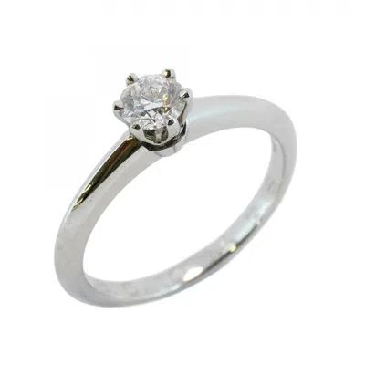 Pre-owned Tiffany & Co Platinum 950 Band Ring () In Multi