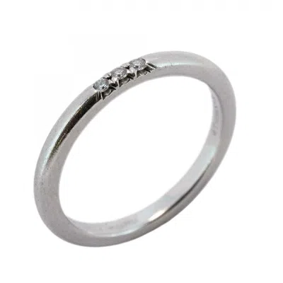 Pre-owned Tiffany & Co Platinum 950 Band Ring () In Multi