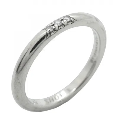 Pre-owned Tiffany & Co Platinum 950 Band Ring () In Multi