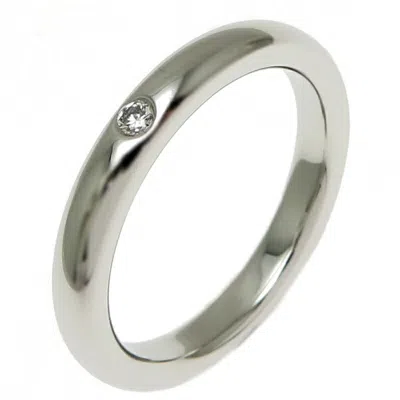 Pre-owned Tiffany & Co Platinum 950 Band Ring () In Multi