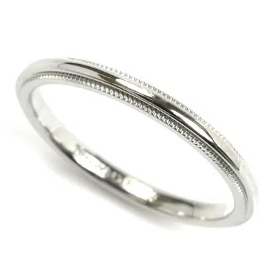 Pre-owned Tiffany & Co Platinum 950 Band Ring () In Multi