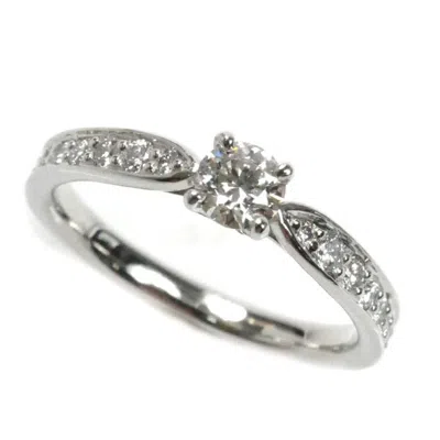 Pre-owned Tiffany & Co Platinum 950 Band Ring () In Multi