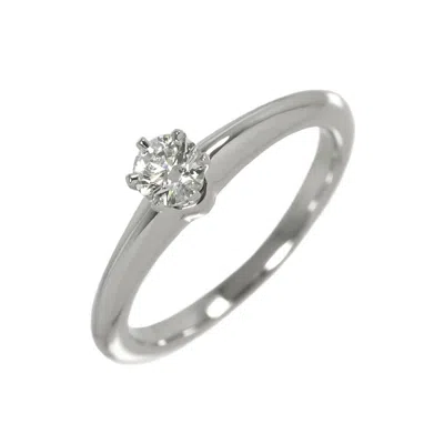 Pre-owned Tiffany & Co Platinum 950 Band Ring () In Multi