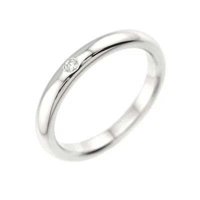 Pre-owned Tiffany & Co Platinum 950 Band Ring () In Multi