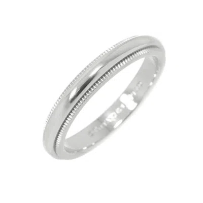 Pre-owned Tiffany & Co Platinum 950 Band Ring () In Multi
