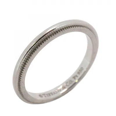 Pre-owned Tiffany & Co Platinum 950 Band Ring () In Multi