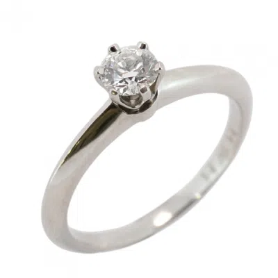 Pre-owned Tiffany & Co Platinum 950 Band Ring () In Multi