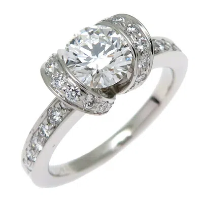 Pre-owned Tiffany & Co Platinum 950 Band Ring () In Multi