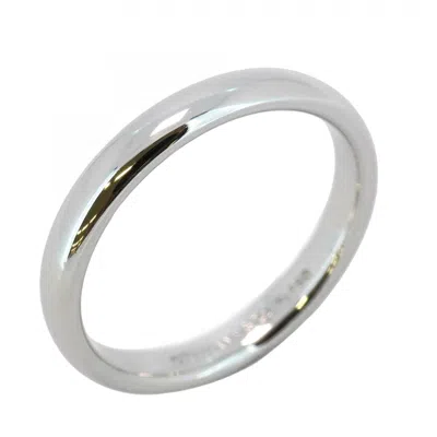 Pre-owned Tiffany & Co Platinum 950 Band Ring () In Multi