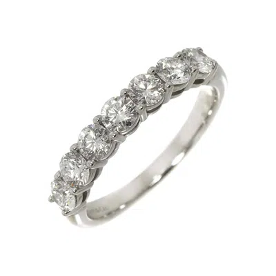Pre-owned Tiffany & Co Platinum 950 Band Ring () In Multi