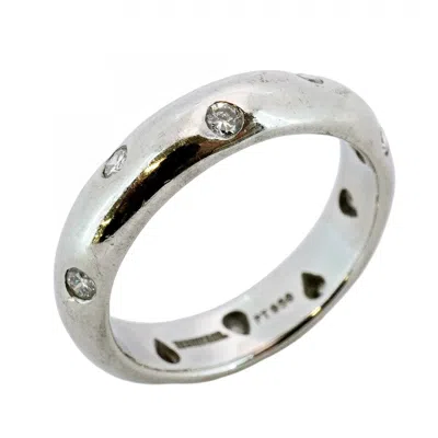 Pre-owned Tiffany & Co Platinum 950 Band Ring () In Multi