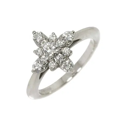 Pre-owned Tiffany & Co Platinum 950 Band Ring () In Multi