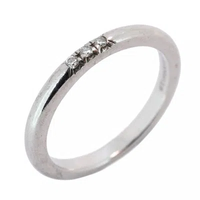 Pre-owned Tiffany & Co Platinum 950 Band Ring () In Multi
