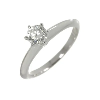 Pre-owned Tiffany & Co Platinum 950 Band Ring () In Multi