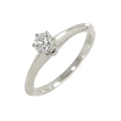 Pre-owned Tiffany & Co Platinum 950 Band Ring () In Multi