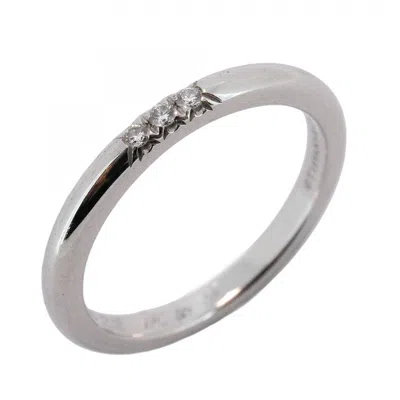 Pre-owned Tiffany & Co Platinum 950 Band Ring () In Multi