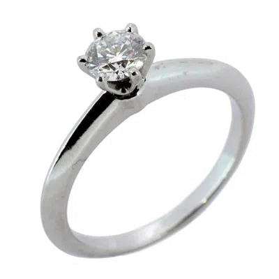 Pre-owned Tiffany & Co Platinum 950 Band Ring () In Multi