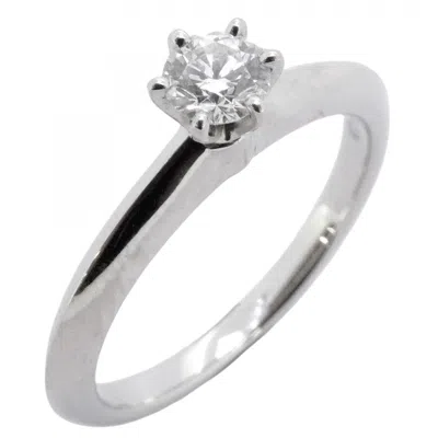 Pre-owned Tiffany & Co Platinum 950 Band Ring () In Multi