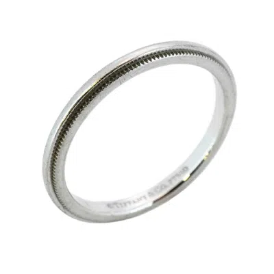 Pre-owned Tiffany & Co Platinum 950 Band Ring () In Multi