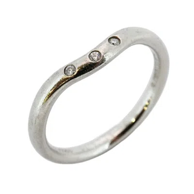 Pre-owned Tiffany & Co Platinum 950 Band Ring () In Multi