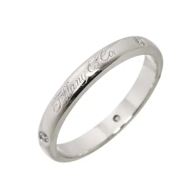 Pre-owned Tiffany & Co Platinum 950 Band Ring () In Multi