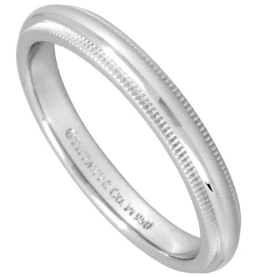 Pre-owned Tiffany & Co Platinum 950 Band Ring () In Multi