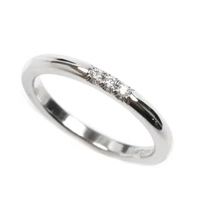 Pre-owned Tiffany & Co Platinum 950 Band Ring () In Multi