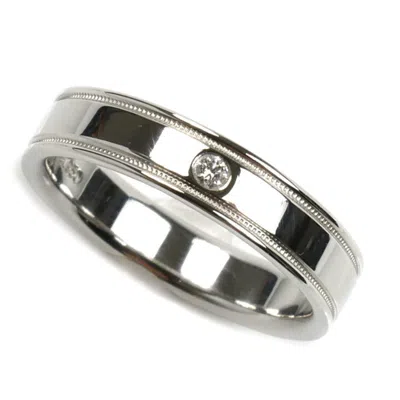 Pre-owned Tiffany & Co Platinum 950 Band Ring () In Multi