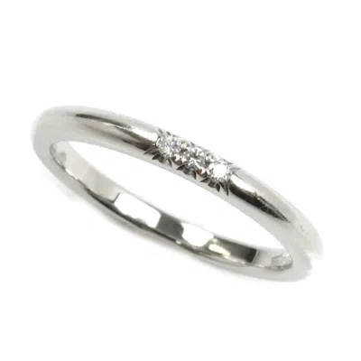 Pre-owned Tiffany & Co Platinum 950 Band Ring () In Multi