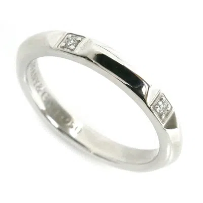 Pre-owned Tiffany & Co Platinum 950 Band Ring () In Multi