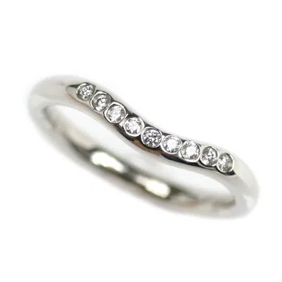 Pre-owned Tiffany & Co Platinum 950 Band Ring () In Multi