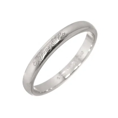 Pre-owned Tiffany & Co Platinum 950 Band Ring () In Multi