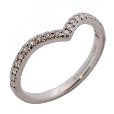 Pre-owned Tiffany & Co Platinum 950 Band Ring () In Multi