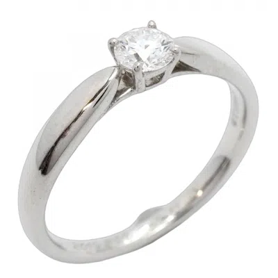Pre-owned Tiffany & Co Platinum 950 Band Ring () In Multi