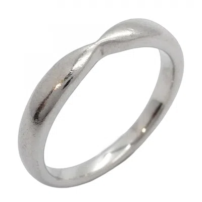 Pre-owned Tiffany & Co Platinum 950 Band Ring () In Multi