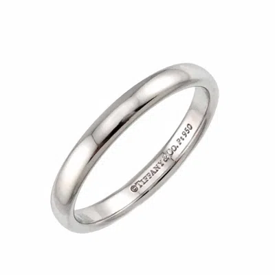 Pre-owned Tiffany & Co Platinum 950 Band Ring () In Multi