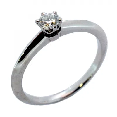 Pre-owned Tiffany & Co Platinum 950 Band Ring () In Multi