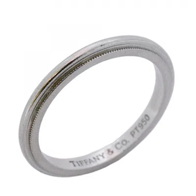 Pre-owned Tiffany & Co Platinum 950 Band Ring () In Multi