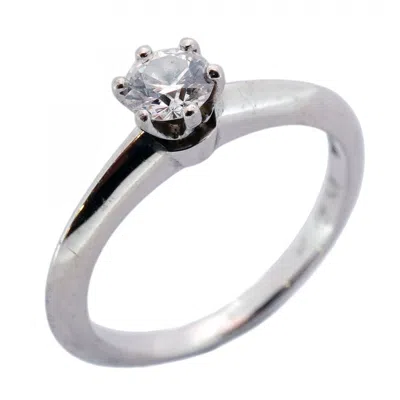 Pre-owned Tiffany & Co Platinum 950 Band Ring () In Multi