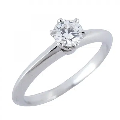 Pre-owned Tiffany & Co Platinum 950 Band Ring () In Multi