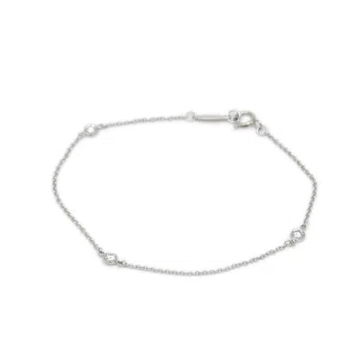 Pre-owned Tiffany & Co Platinum 950 Charm Bracelet ()