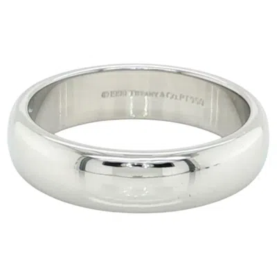 Pre-owned Tiffany & Co . Platinum 950 Comfort Fit Wedding Band Ring Size 11 In Multiple