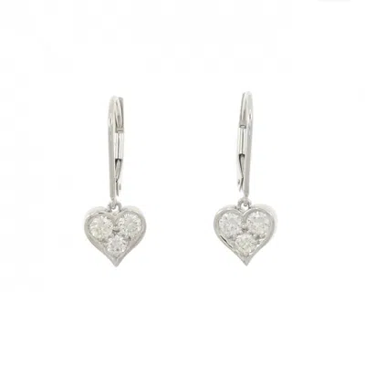 Pre-owned Tiffany & Co Platinum 950 Drop Earrings () In Multi
