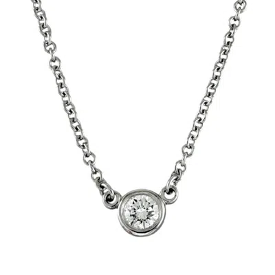 Pre-owned Tiffany & Co Platinum 950 Necklace () In Multi