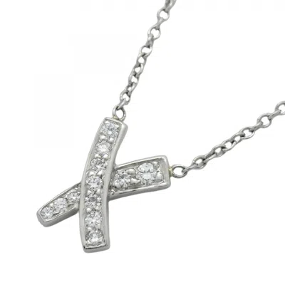 Pre-owned Tiffany & Co Platinum 950 Necklace () In Multi