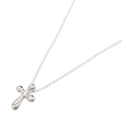 Pre-owned Tiffany & Co Platinum 950 Necklace () In Silver