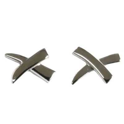 Pre-owned Tiffany & Co Platinum 950 Stud Earrings () In Multi